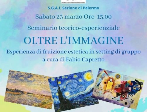 23 Marzo,15.00 “Oltre l’immagine” seminario online di Fabio Capretto