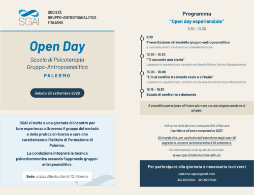 OPEN DAY SCUOLA DI PALERMO, SABATO 26 SETTEMBRE